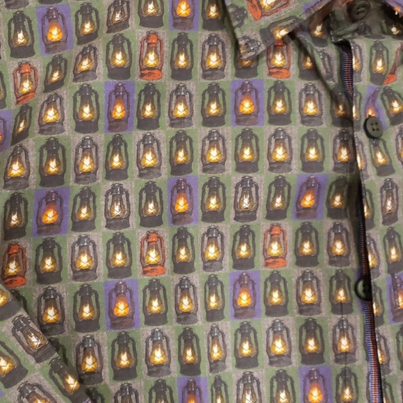 Robert Graham Mens Shirt - Picture 2 of 7